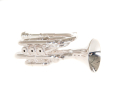 Roy Benson Bb pocket trumpet PT-101S silver plated