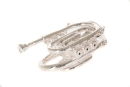 Roy Benson Bb pocket trumpet PT-101S silver plated