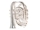Roy Benson Bb pocket trumpet PT-101S silver plated