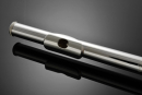 AZUMI Querflöte AZS3RBE, S-Cut, Ringklappen, E-Mechanik, H-Fuß, Vollsilber