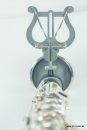 Lyra G589 für Oboe Marschbuchgabel Edelstahl mit...