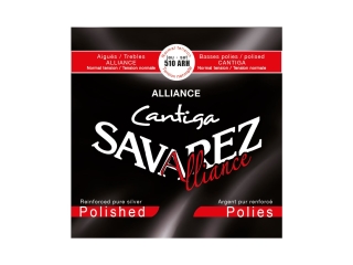 SAVAREZ 510ARH string set for classical guitar, Alliance Cantiga, red, medium, polished