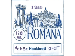 Romana hammered dulcimer strings, set of 112 strings