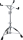 MAJESTIC Snare stand De Luxe