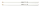 ROHEMA 5A WHITE CLASSIC Serie, Hicktory weiss lackiert