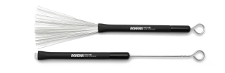 ROHEMA JB 2 Gummigriff, Jazz-Besen, Metalldrähte, einziehbar, 310 x 14mm