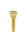 Breslmair Custom flugelhorn mouthpiece complete gold-plated construction
