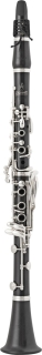 F.A. UEBEL Model Romanza silver-plated Bb clarinet Grenadilla wood