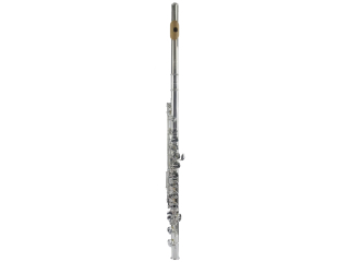 TOMASI TFL-09L-EB Vienna transverse flute, SILVER LIGHT headjoint ebony embouchure plate, ring keys