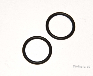 O-Ring (Zug-Anschlagring), schwarz Trompete/Flügelhorn 10,00x1,50 mm (2 Stück)