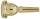Vincent Bach Mouthpiece Gold-plated 1G, Tenor & Bass Trombone Standard 341