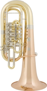 Josef Lidl LFB-851-6GZ, F-Tuba 4/4-Größe. 6 Zylinderventile