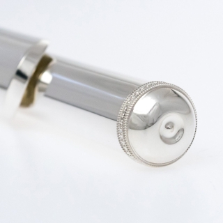 Stimmkork-Kopf-Schraube Silber Muramatsu DS-Rbeo (Krone)