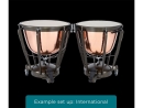MAJESTIC timpani, Symphonic Series, 29”, copper, hammered, deep-drawn, German