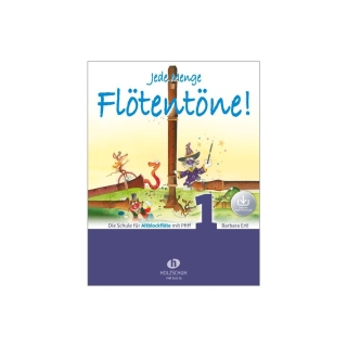 Jede Menge Flötentöne!, Alt-Blockflöte - Band 1 v. Barbara Ertl inkl Online Audio