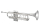 JUPITER JTR1110RSQ Trompete in Bb Goldmessing, versilbert
