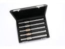 Miyazawa case for 5 separate headjoints covered with imitation leather
