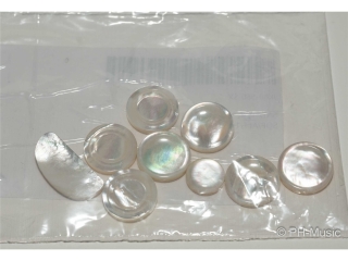 Finger inlays set of pearl inlays white J. Keilwerth SOPRAN/ALT/TENOR/BARI-SAX EX/SX90/SX90R