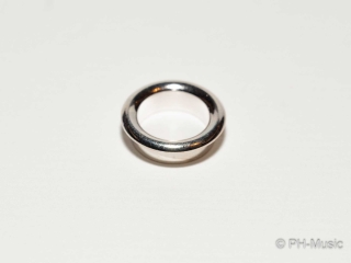 Pad Cup Sleeve Jupiter ring flaps, silver-plated (1 piece)