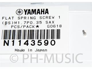 Yamaha spring - screw long for saxophone (3 piece)