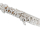 AZUMI flute AZZ3RBE-C, Z-cut, ring keys, E-mechanism, B-foot, C-sharp trill, full silver