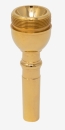 Breslmair Kornett-Unterteil vergoldet ohne Rand