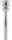 JUPITER mouthpiece, for trumpet, silver-plated