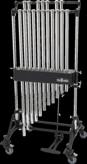 MAJESTIC JC6618C tubular bells, Deluxe Series, 18 tubes, 1.5 octaves C5-F6, chrome-plated