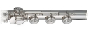 Miyazawa H-Fuss für Modelle BR-958-2, Rohr: 958er...