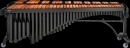 MAJESTIC MJM650DB Marimba, Concert Black Series, 5.0...