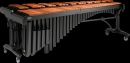 MAJESTIC MJM650DB Marimba, Concert Black Series, 5.0 Oktaven C2-C7, Padouk