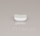 Leather pad, single, square, for bassoon piano mechanism, Schreiber