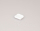 Leather pad, single, square, for bassoon piano mechanism, Schreiber