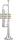 XO Brass XO1624RSR C-Trompete, versilbert, Reversed, Goldmessing