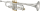 XO Brass XO1624RSR C-Trompete, versilbert, Reversed, Goldmessing