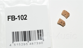 Pearl cork stopper for trill keys on flutes (2 piece)