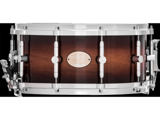 MAJESTIC concert snare, Prophonic Series, 14“ x 6.5”, walnut, chrome-plated
