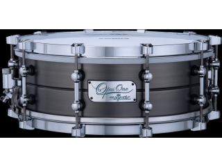 MAJESTIC Concert Snare, Opus One, 14x5, brass, chrome-plated hardware