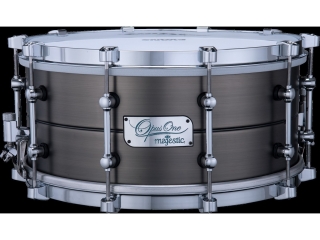 MAJESTIC Concert Snare, Opus One, 14x6,5, brass, chrome-plated hardware