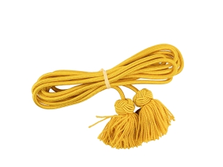 Instrumenten- bzw. Tambour-Schnur Gelbgold