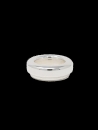 Breslmair screw rim for trombone silver plated
