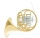 Alexander B/F Doppelhorn 503ML Messing