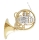 Alexander B/F Doppelhorn 103ML Messing, Schall abschraubbar