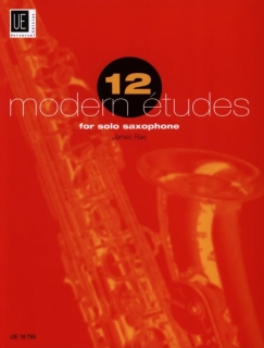 12 Modern Etudes für Saxophon